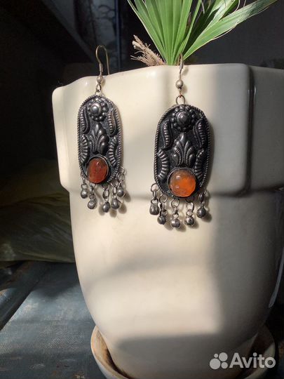 Серьги этнические винтаж