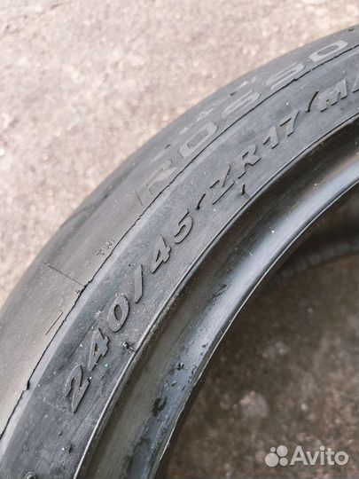 Комплект Pirelli Rosso 2, 240 45 17, 120 70 17