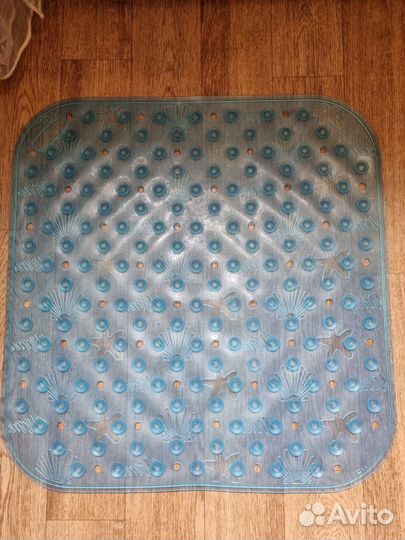 Коврик для ванной силиконовый противоскользящий