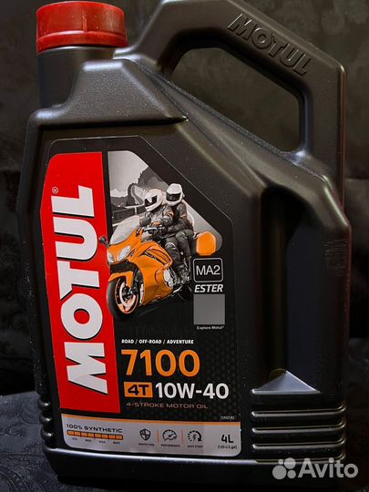 Моторное масло Motul 7100 4T 10W-40 ngen7 4T 4л