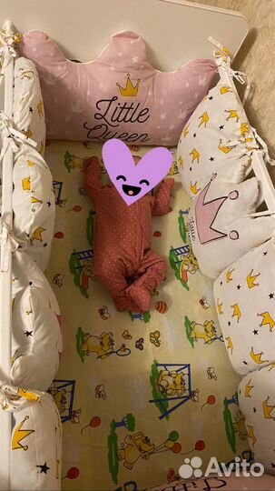 Бортики в детскую кроватку