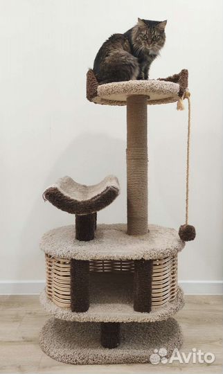 Комплекс для кошек Пушок Йорик 65х40х120 см