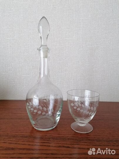 Штофы и графины СССР