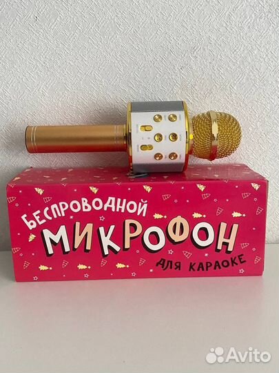 Микрофон для караоке + колонка