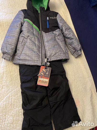Комплект верхней одежды Buki, цв. серый р. 86