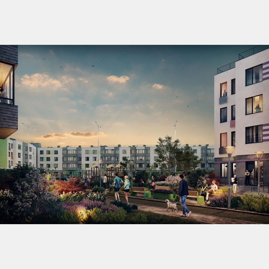 1-к. квартира, 23,4 м², 4/4 эт.