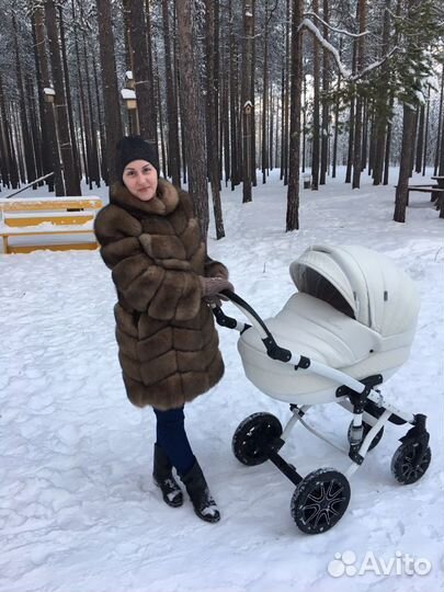 Шуба из песца