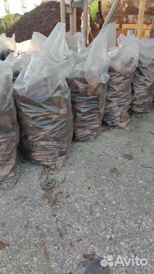 Мульча кора лиственницы