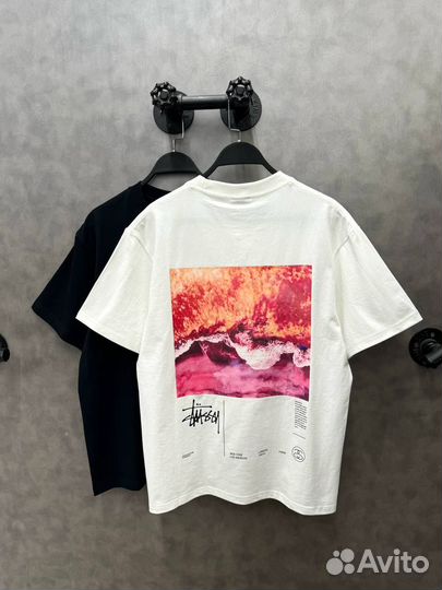 Футболка унисекс Stussy оверсайз (Новинка 2024)