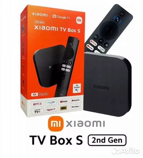 Андроид приставка Xiaomi mi box s 2nd gen