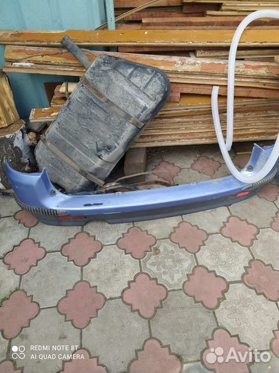 Топливный бак бампер