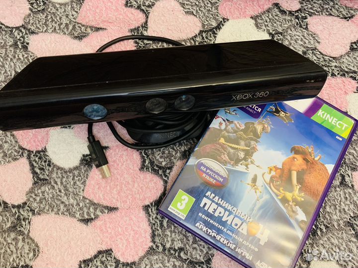 Microsoft Kinect камера для xbox 360 и игра