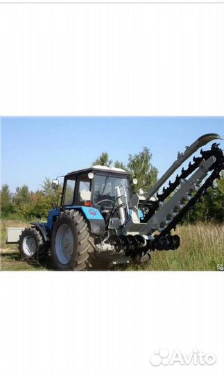 Бара траншеекопатель