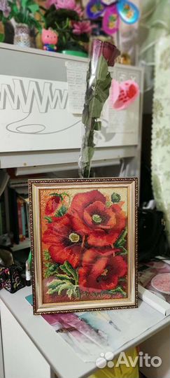 Картины алмазная мозаика и вышивка бисером