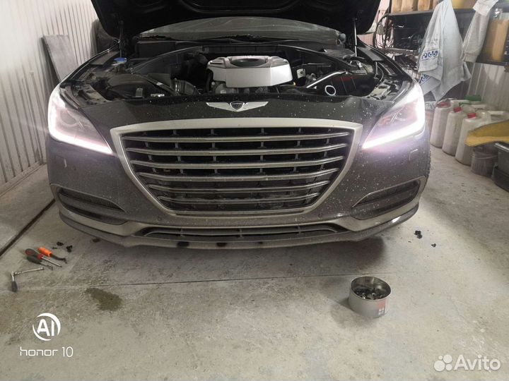 Фара правая хендай джинезис