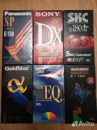 80 Фильмов 90-х годов на фирменных кассетах VHS