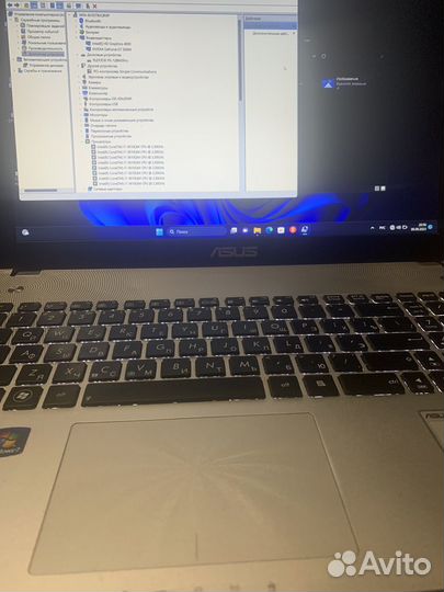 Игровой ноутбук asus intel core i7