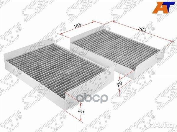 Фильтр салона mercedes W221 05-13/C216 06-14 уг