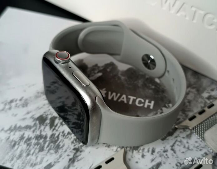 Часы Apple Watch 8 45(Защитное стекло, Гарантия)