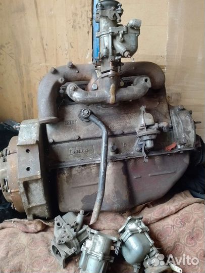 Двигатель газ 67