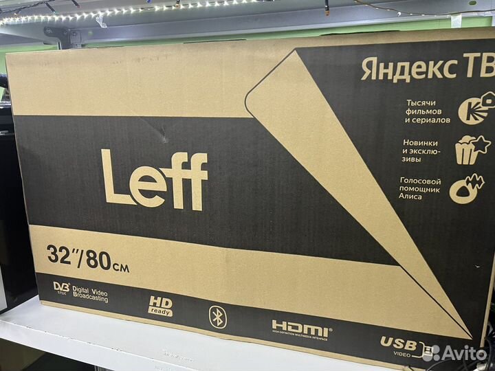 Новый телевизор leff алиса