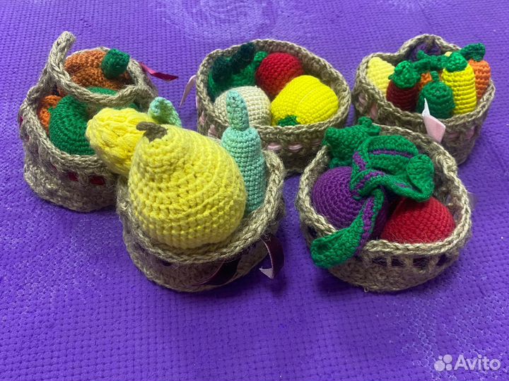Игрушки вязанные