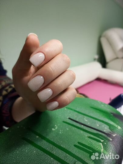 Маникюр с покрытием порошок(без лампы,дип система)