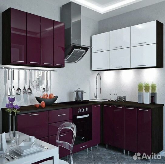 Оклейка и бронирование кухонного гарнитура