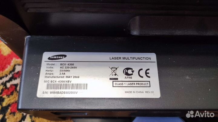 Принтер samsung scx 4300