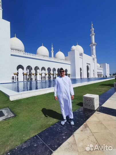 Абая мужская для посещения мечети рост 185