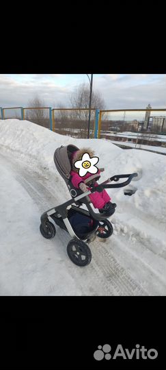 Коляска stokke trailz 2 в 1