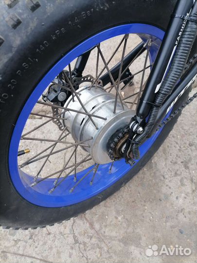 Электровелосипед фэтбайк подростковый
