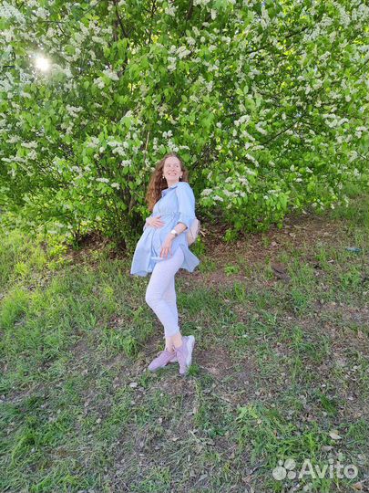 Рубашка для беременных, 42 размер