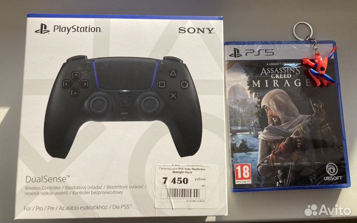 Джойстик на ps5 (новые)