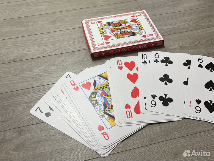 Карты игральные а4