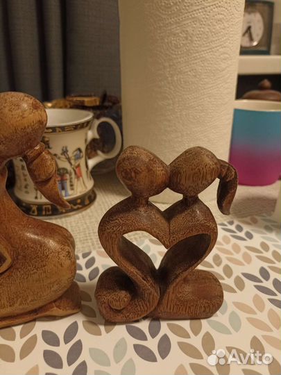 Статуэтки фигурки из дерева. Турция
