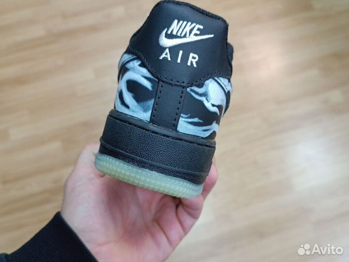 Кроссовки Nike air force 1 Skeleton