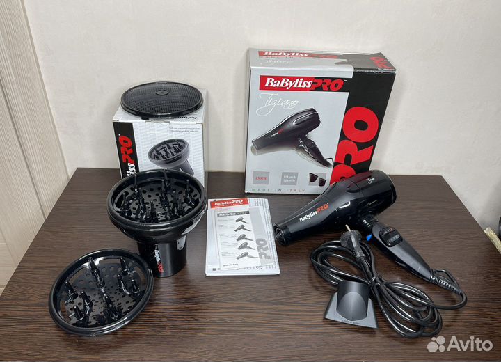 Фен babyliss pro Tiziano 2300W /Диффузор BaByliss