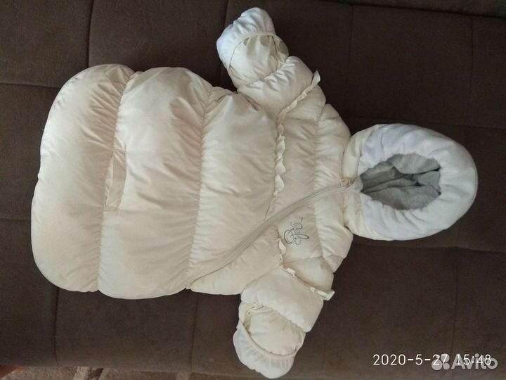 Конверт зимний на пуху