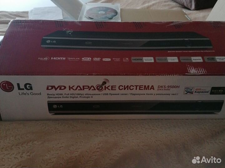 Dvd плеер с караоке lg