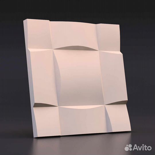 Гипсовая 3D панель 
