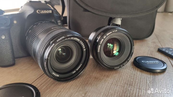 Canon 60D + EF-S 18-135mm + EF 50mm F1.4 + бп +