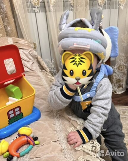 Шлем шапка для зашиты головы малыша