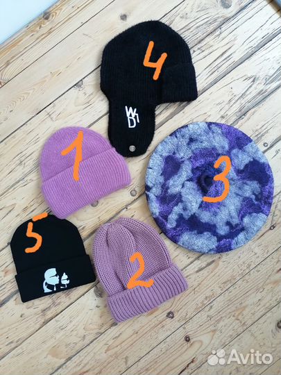 Шапки берет шарф шаль женские новые