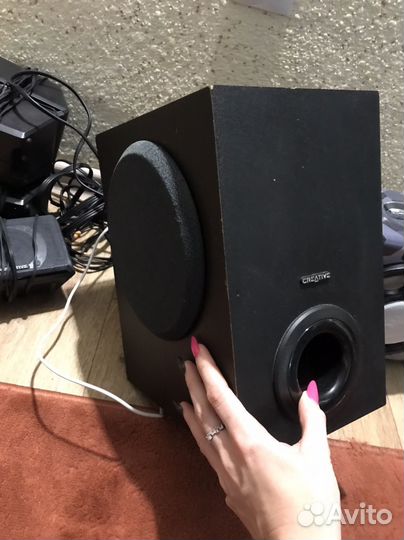 Сабвуфер и колонки