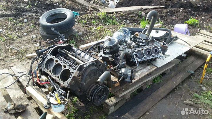 Двигатель Mercruiser 4,3 в разбор