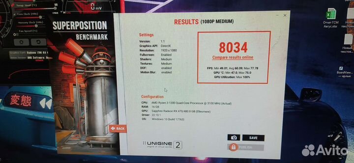 Rx480 8gb Sapphire nitro