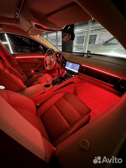 Контурная подсветка салона