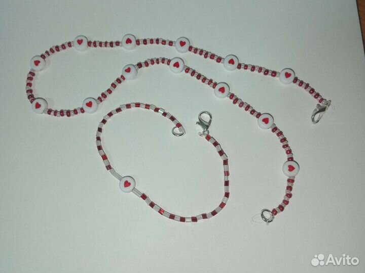 Ожерелье из бисера