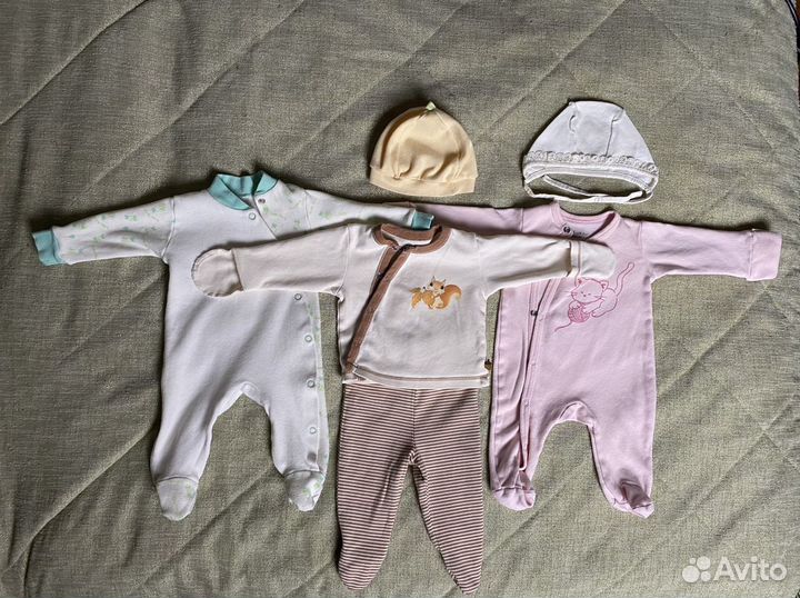 Детские вещи пакетом 50-56